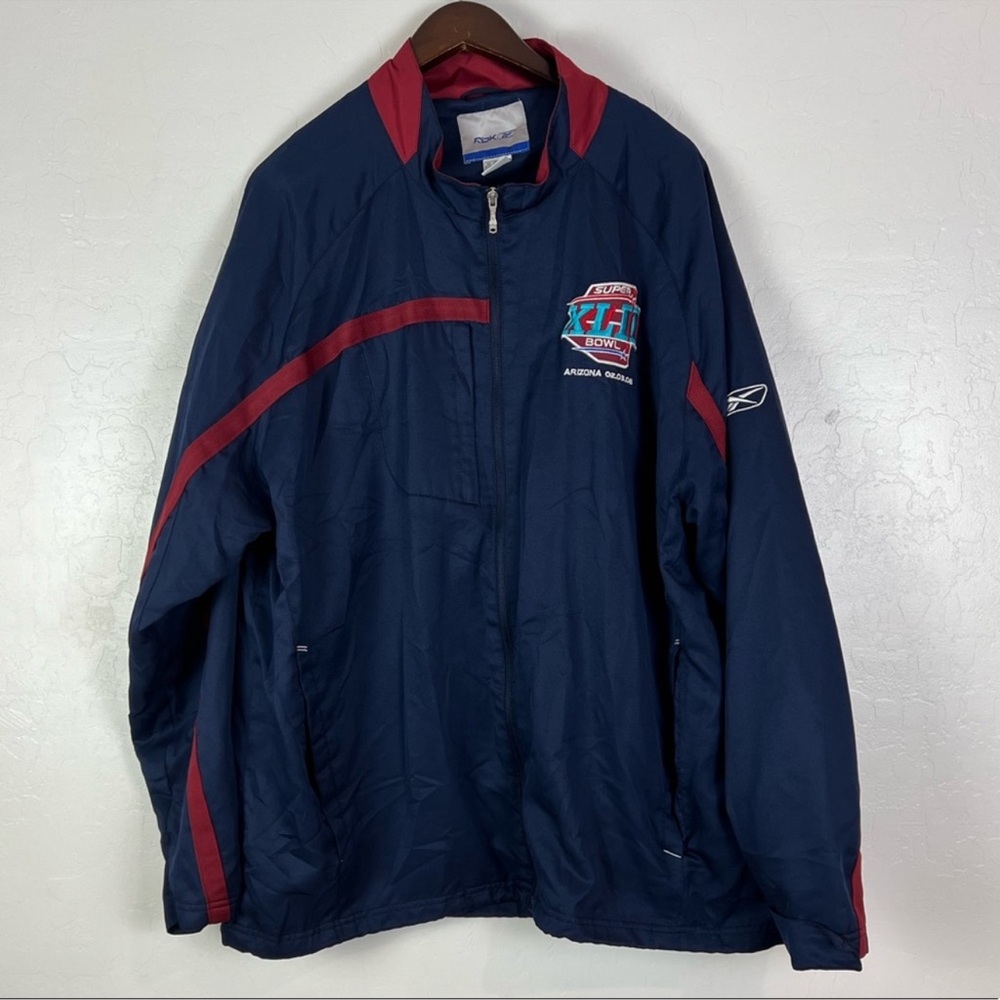 Arizona Super Bowl 42 Jacket Men's Reebok Zip
AZ42 XLII 2008 Long Sleeve coat